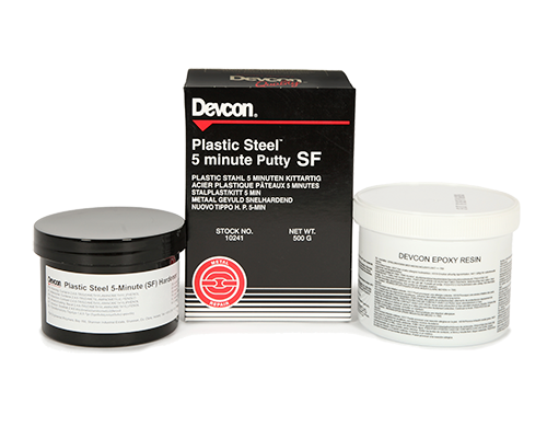DEVCON Pasta Acero 5 min (SF)  Plastic Steel Putty 5 minute (SF) Sintemar