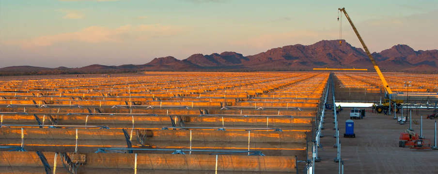 Planta Solar Xina Solar One de Pofadder, Sudáfrica