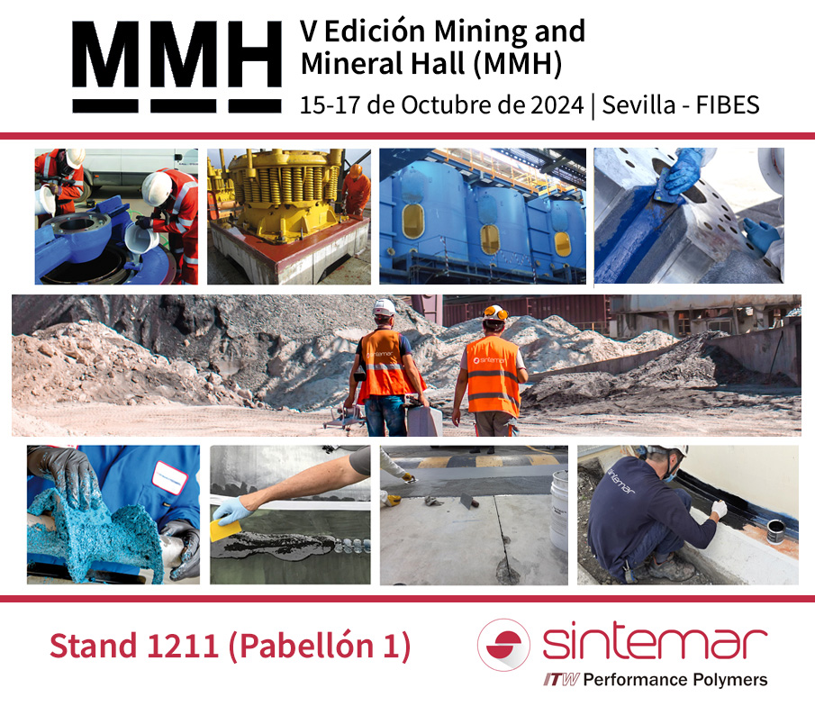 SINTEMAR, junto con la firma ITW Performance Polymers, participará un año más en el Encuentro Mundial de la Minería (MMH)
