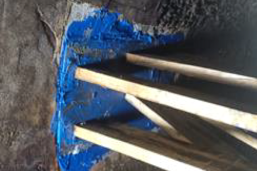 Contención de fugas para tubería de 48" de diámetro en la red de acueducto Industrial Contención de fugas para tubería de 48" de diámetro en la red de acueducto Industrial